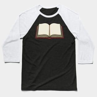 Book Reading Baseball T-Shirt